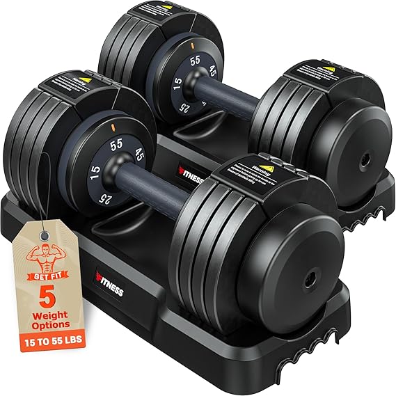 Adjustable Dumbbells